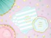 Picture of PAPER NAPKINS LIVE LAUGH LOVE BABY BLUE 33X33CM - 20 PACK